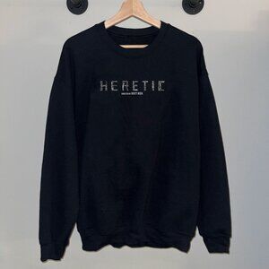 Black White Heretic Modern Horror Movie A24 Crewneck Sweatshirt